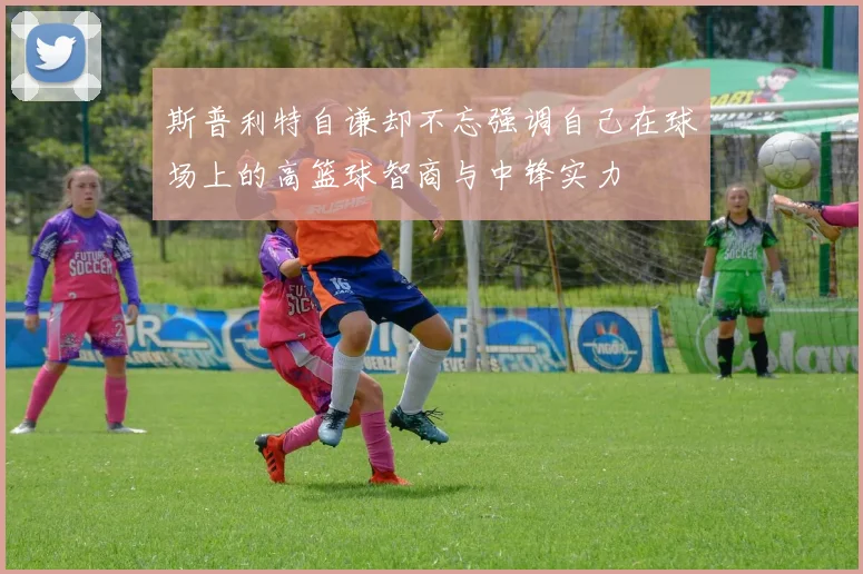 斯普利特自谦却不忘强调自己在球场上的高篮球智商与中锋实力